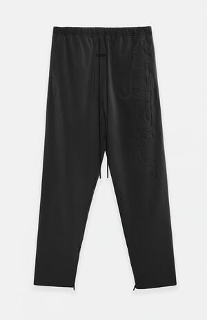 Vintage Black Active Trace Baggy Track Pants image number 1