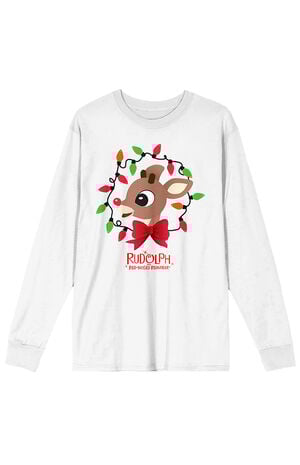 Rudolph The Red Nosed Reindeer Long Sleeve T-Shirt image number 1