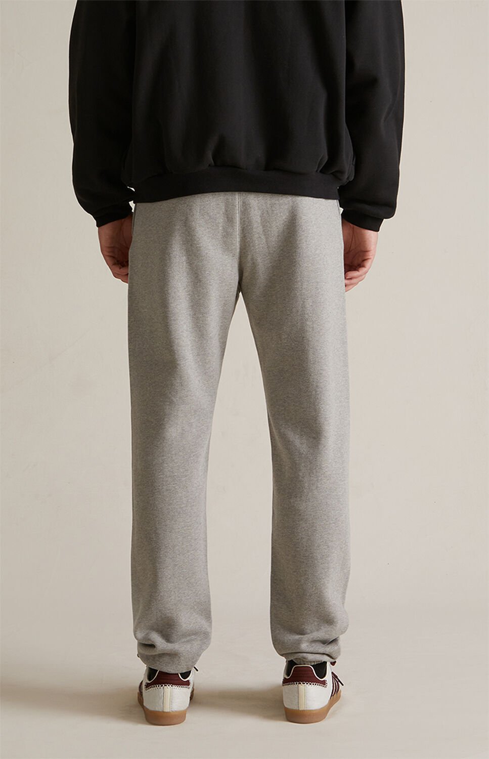 Fear of God ESSENTIALS Dark Heather Oatmeal Classic Sweatpants thumbnail 6