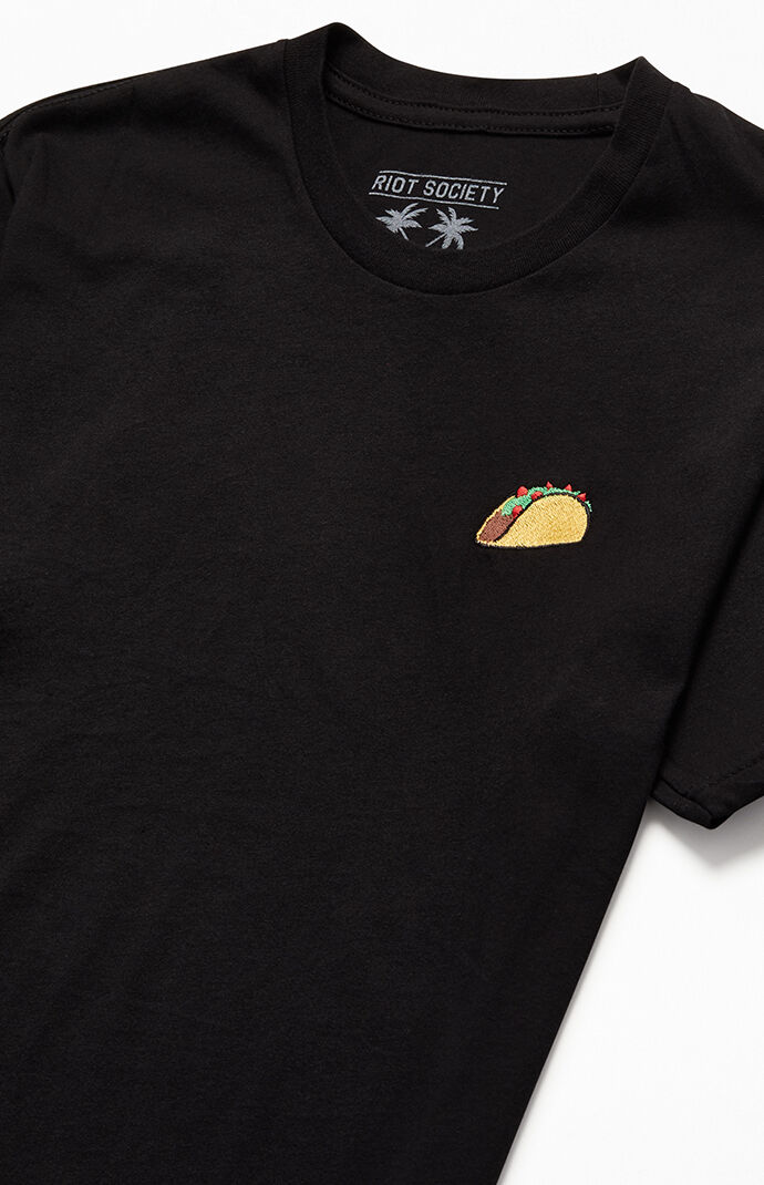 Taco Embroidery T-Shirt