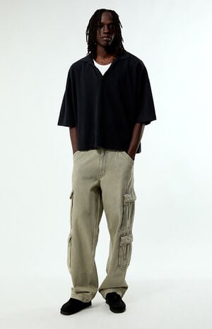Black Solid Polo Shirt image number 4