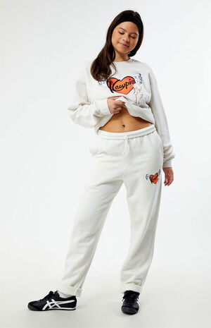 Kewpie Lean Heart Logo Sweatpants image number 1