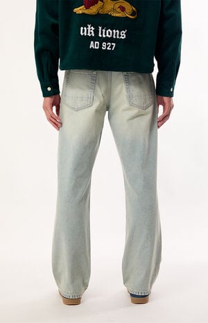 Logan Relaxed Straight Jeans Light Indigo image number 4