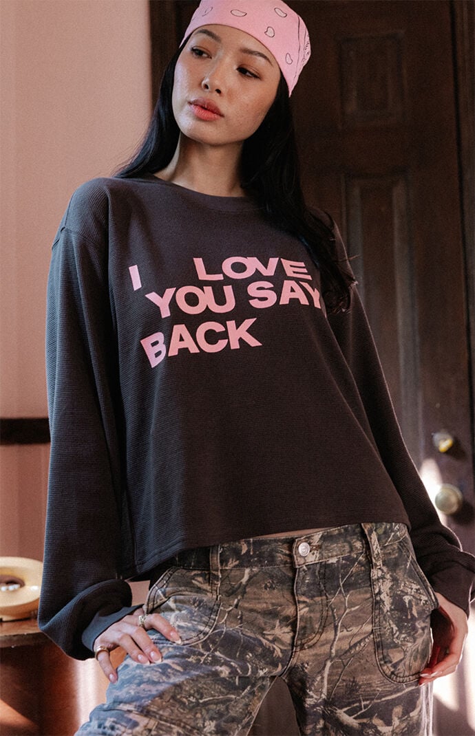 LONELY GHOST Ways To Say ILY Thermal Long Sleeve Top
