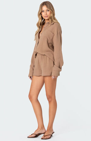 Levy Gauze Shorts image number 3