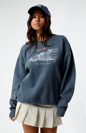 Copenhagen Denmark Crew Neck Sweatshirt image number 1
