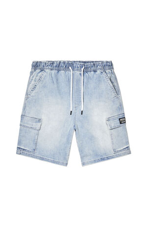 Light Blue Utility Cargo Shorts image number 1