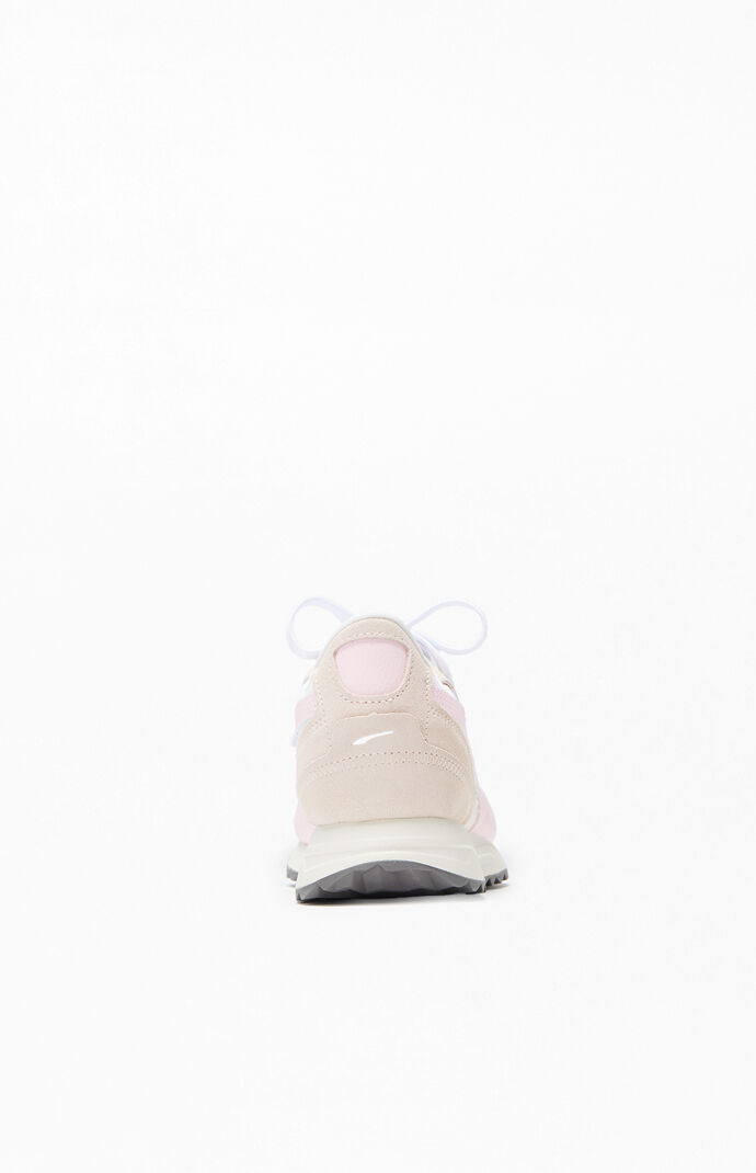 Puma Women's White & Pink Road Rider SD Sneakers
