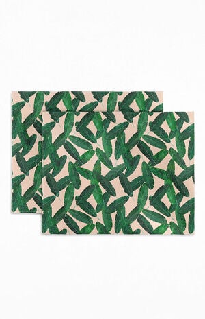 2 Pack Green Placemats