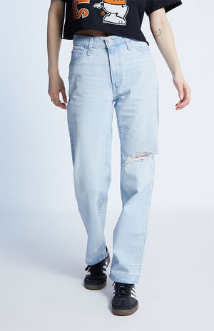 Light Blue Ripped '94 Baggy Jeans image number 2