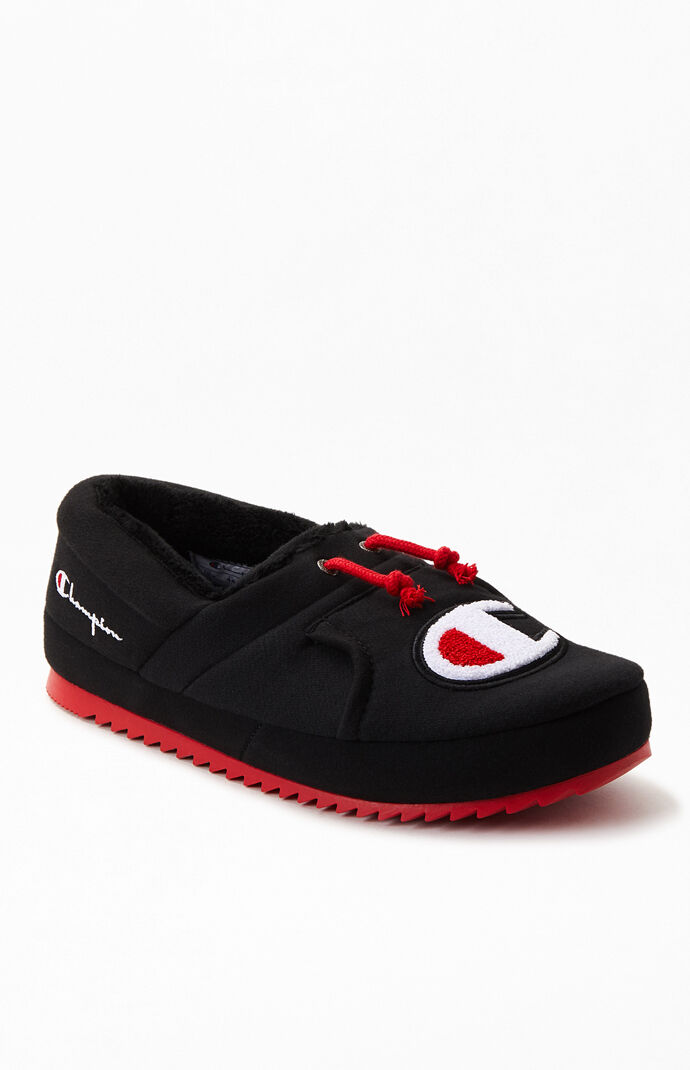 Red champion online university slippers