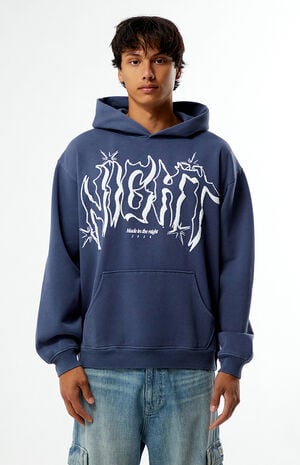 Blue Made In The Night Hoodie