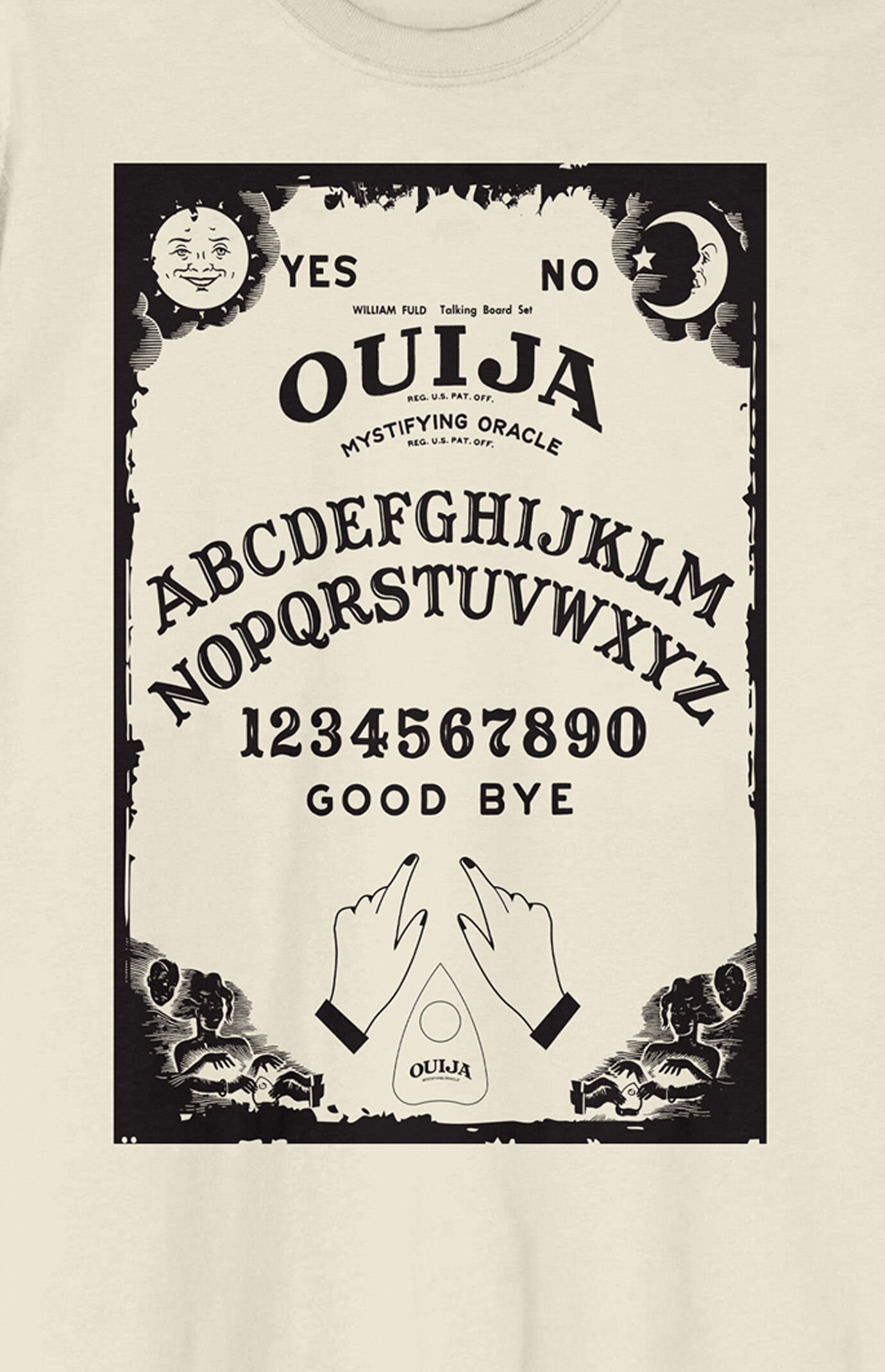 Ouija Vertical Game Board T-Shirt