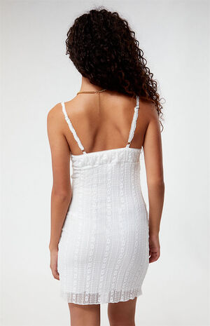 Bustier Lace Trim Mini Dress image number 4