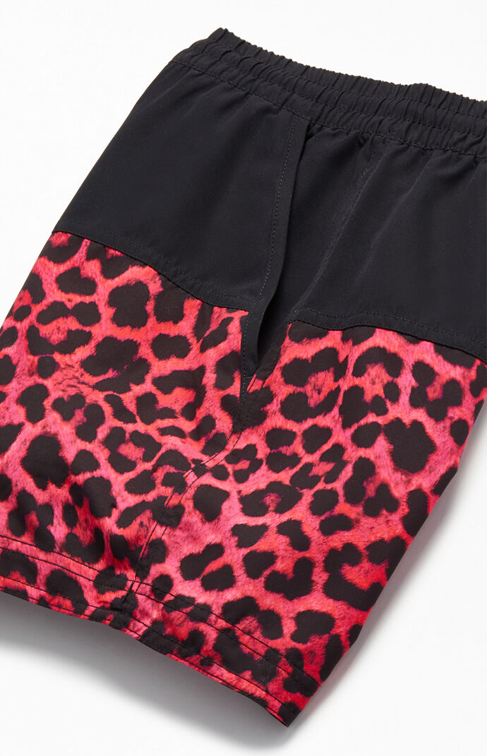 Splice Leopard 15" Swim Trunks