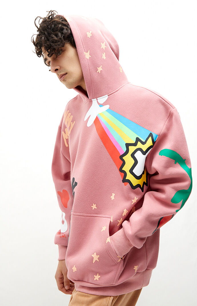 Pacsun outlet rose hoodie