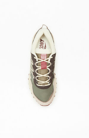 Olive Grid Peak Shoes image number 5