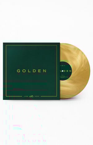 Jung Kook Golden Vinyl Record image number 1