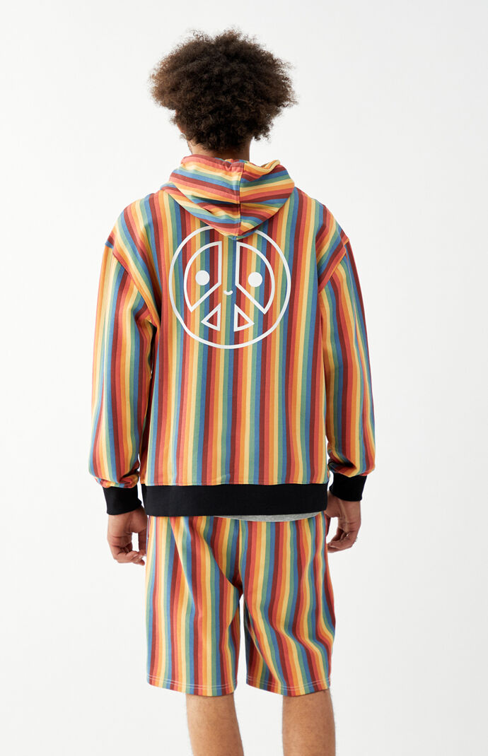 x FriendsWithYou Striped Hoodie