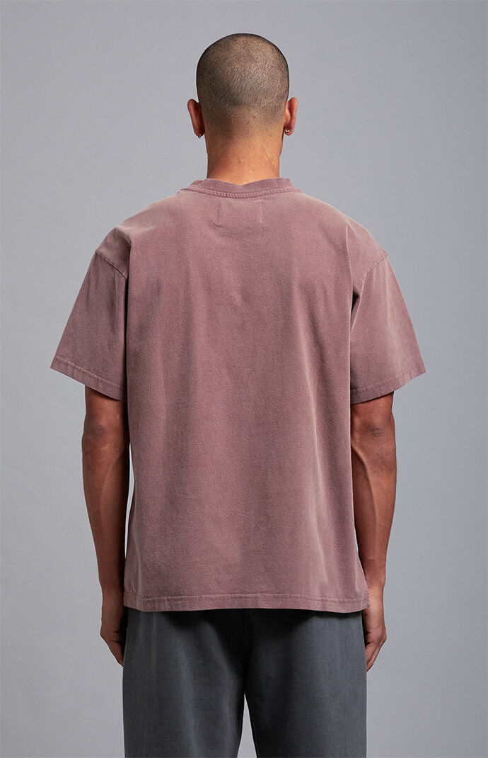 A.R.C. Taupe Vintage Wash Heavyweight Oversized T-Shirt