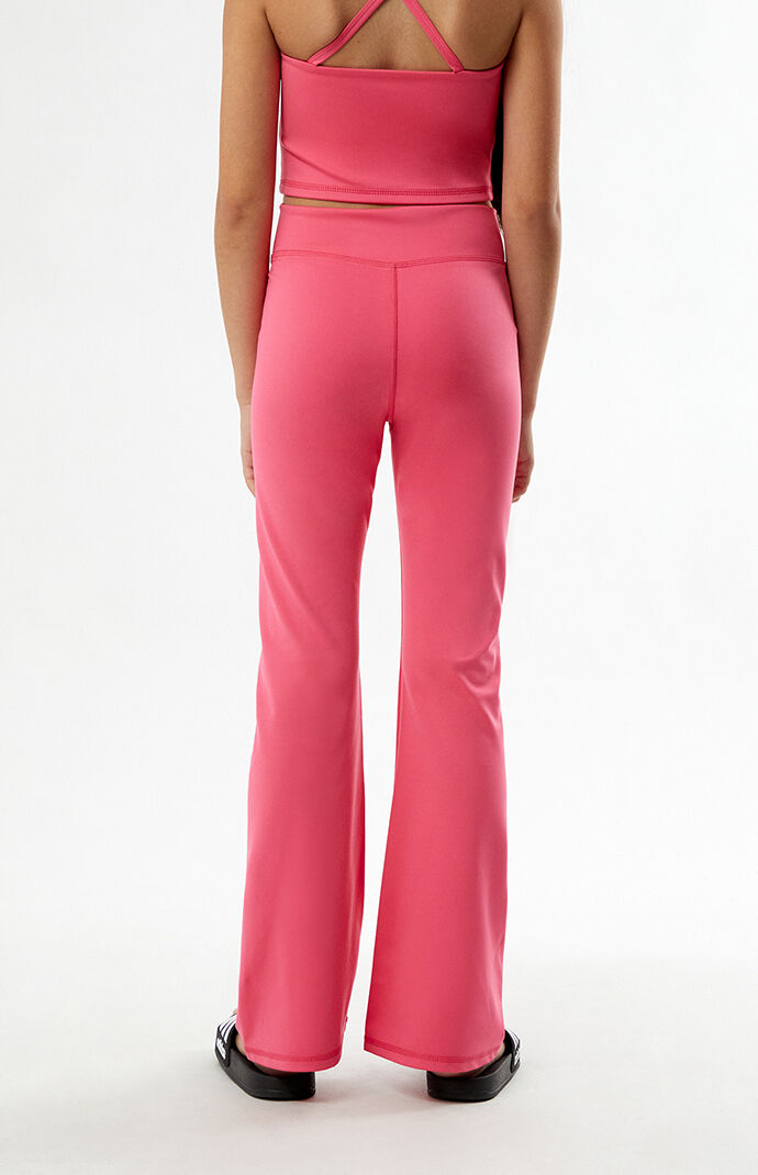 PAC 1980 Kids PAC WHISPER Active Hot Pink Crossover Flare Yoga