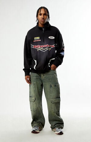 Blake Extreme Baggy Jeans Cargo Medium Blue Tint image number 2