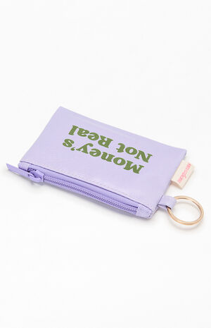 Money's Not Real Color Block Penny Key Ring image number 2