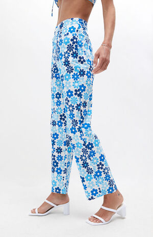 Eco Floral Cropped Jeans image number 2