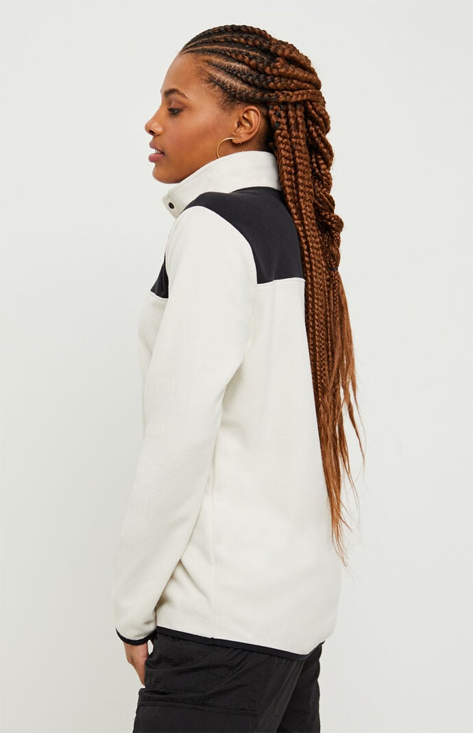 Glacier Snap-Neck Pullover Sweatshirt