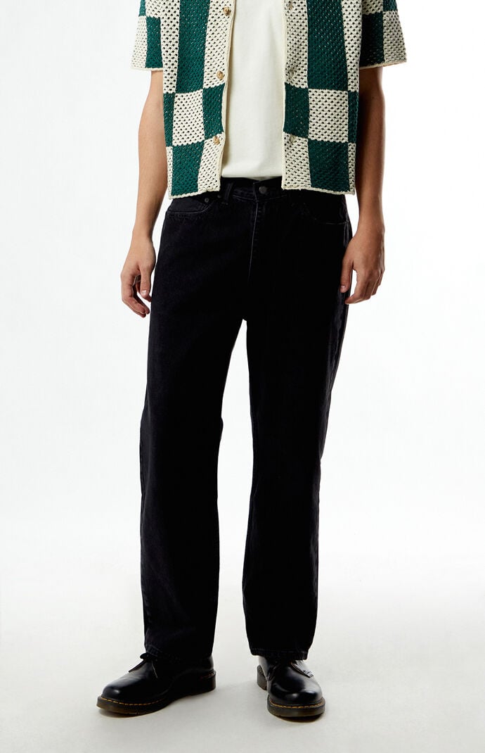 Levi's 565 Black Loose Straight Jeans