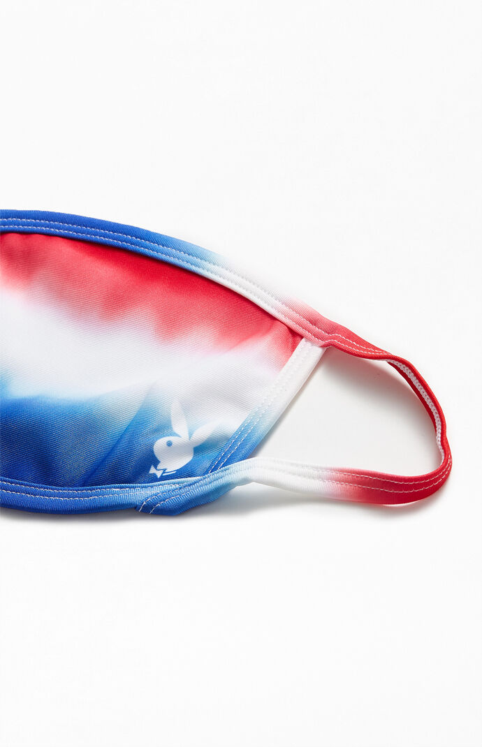 By PacSun Tie-Dyed Bunny Face Mask