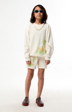 Palm Tree Crew Neck Sweatshirt&nbsp; image number 5