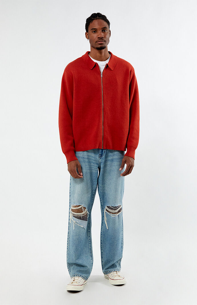 Pacsun Zip Collared Sweater Jacket | Pacsun