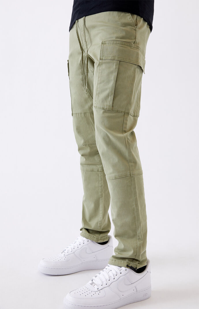 PacSun Workwear Green Slim Fit Cargo Pants | PacSun