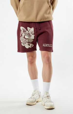 Pacific Sunwear Patterns Sweat Shorts image number 2