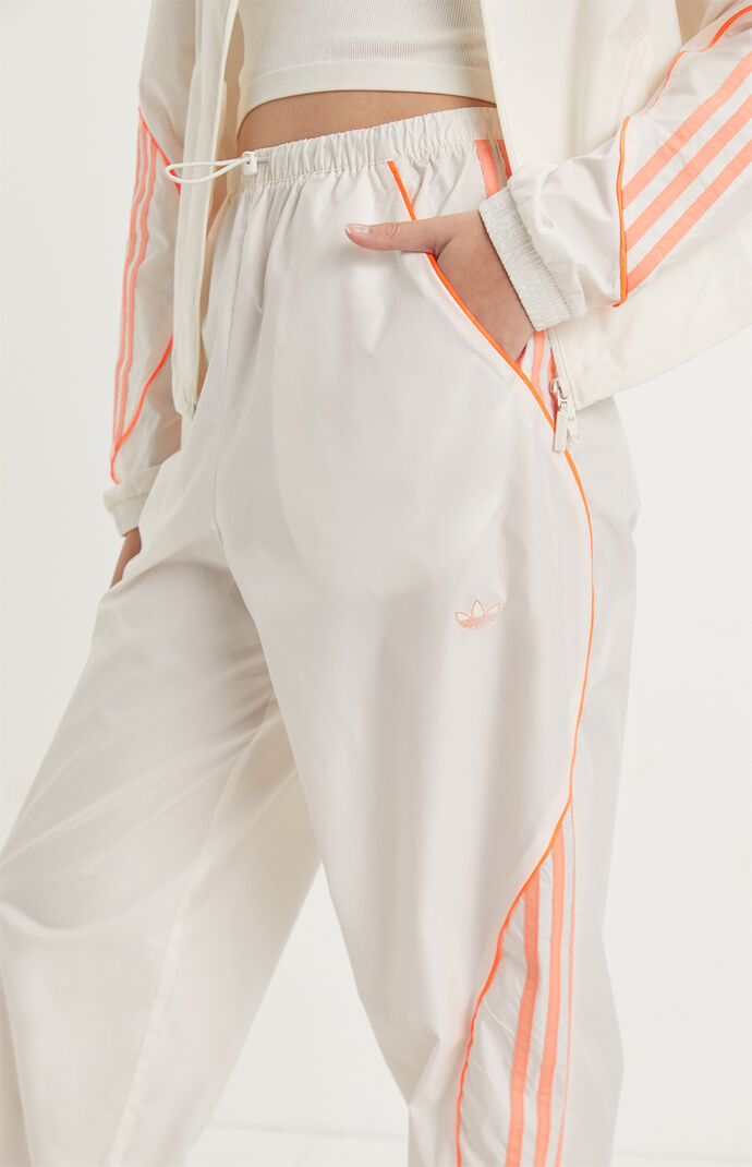 Pink & White Track Pants