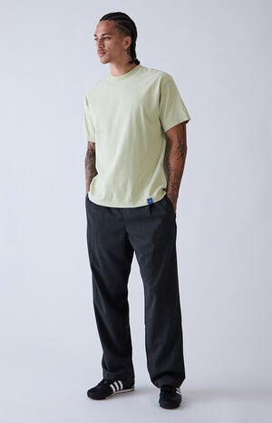 Green Vintage Wash Heavyweight T-Shirt image number 5