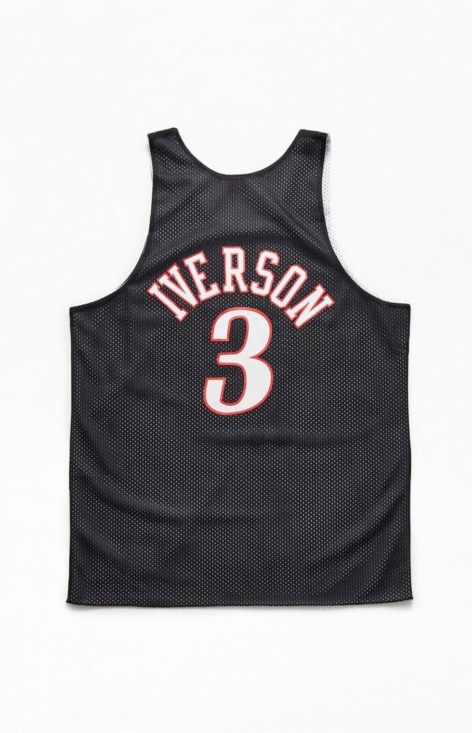 allen iverson reversible jersey