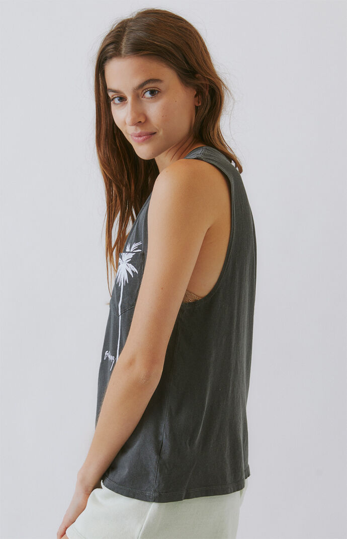 Palms Stand Tall Muscle Tank Top