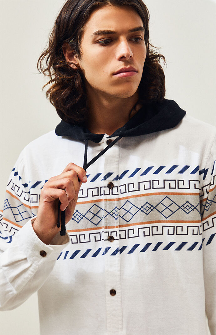 Merrill Hooded Button Up Shirt