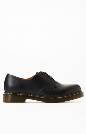 1461 Smooth Leather Black Shoes image number 1