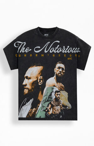 Notorious Conor Tee Shirt Mc Gregor UFC The Notorious Conor