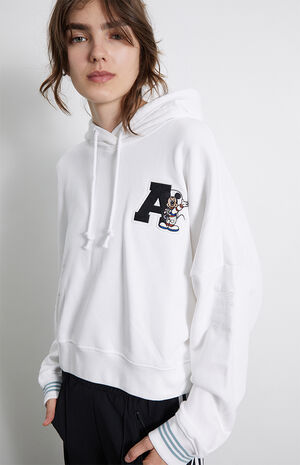 adidas White Disney Hoodie | PacSun