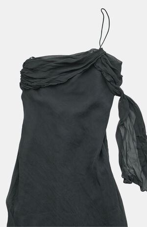 2000s One Shoulder Midi Dress image number 2