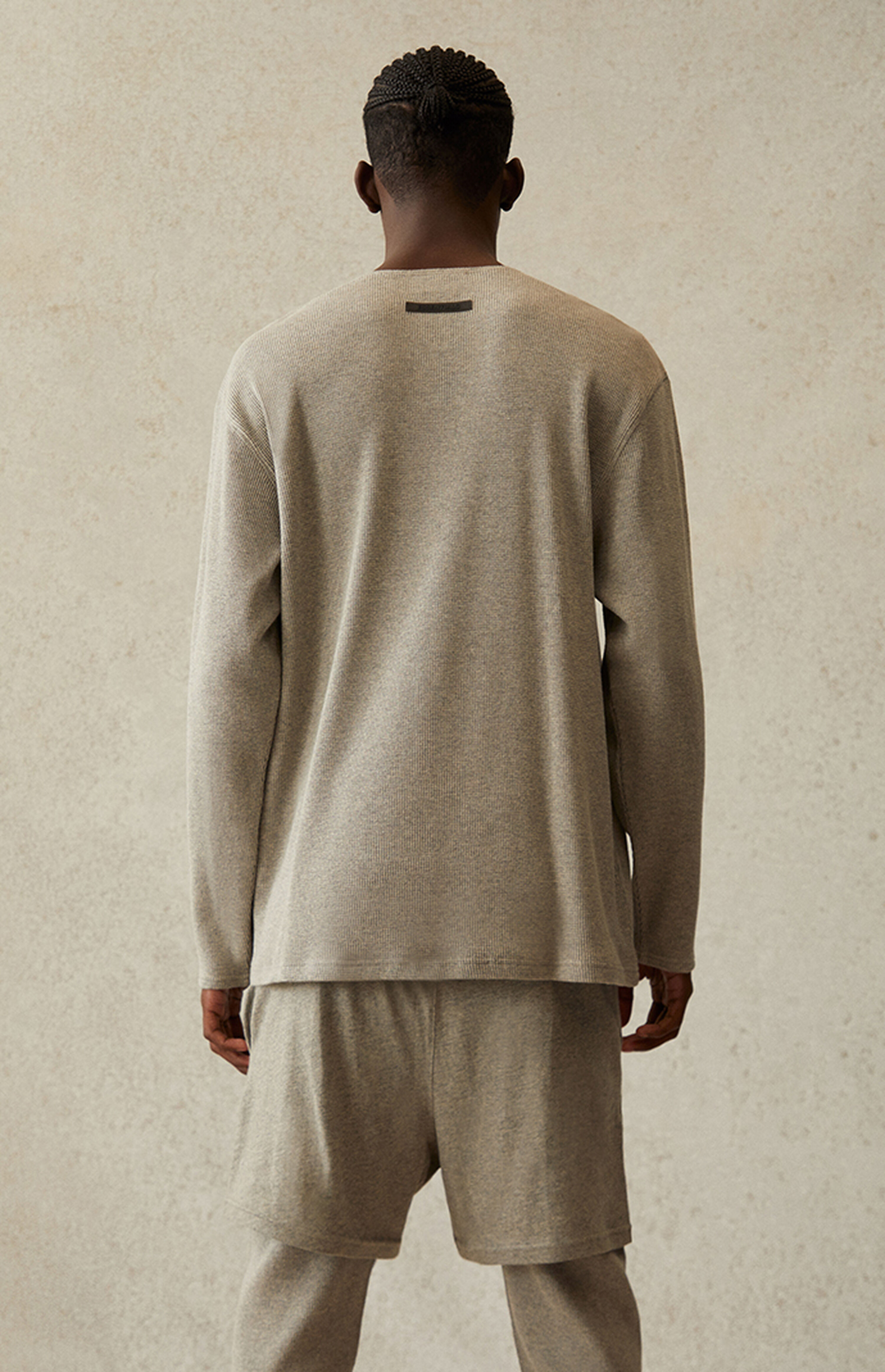 fear of god essentials t shirt oatmeal