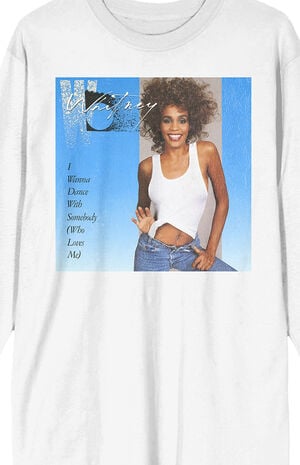 I Wanna Dance With Somebody Long Sleeve T-Shirt image number 2
