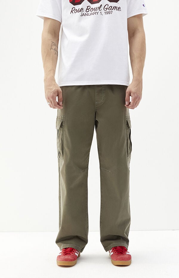 Pacsun Olive Baggy Cargo Pants
