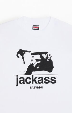Jackass Babylon Golf Cart T-Shirt image number 2