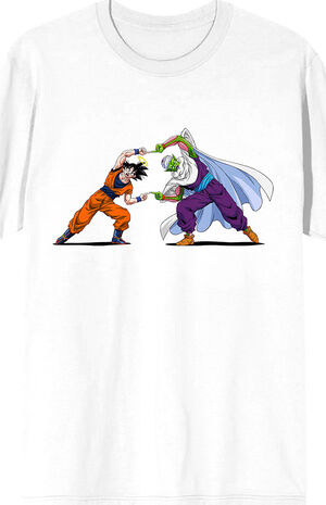 Dragon Ball Z White Graphic T-Shirt Dragon Ball Z White Graphic T-Shirt image number null