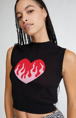Eco Loretta Heart Sweater Top image number 2